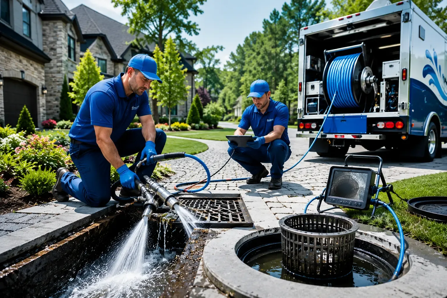 Local outdoor drain cleaning professionals in Fort Branch, IN